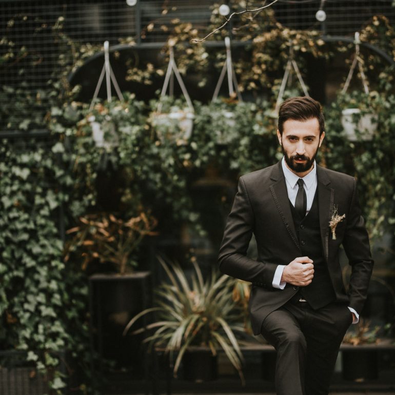 Przystojny Pan Młody Hala Koszyki