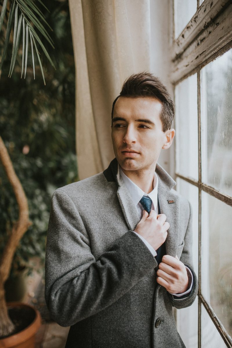 Przystojny Pan Młody